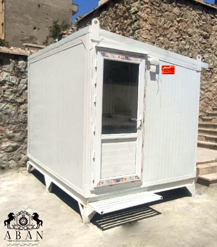 کانکس سرویس بهداشتی 4*3 دو چشمه